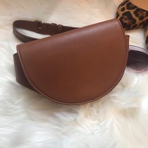 Wild Fable | Faux Leather Saddle Fanny Pack